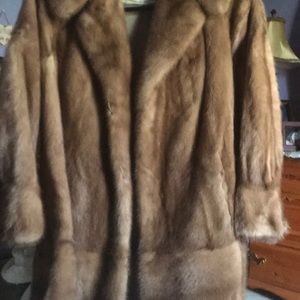 Mink coat